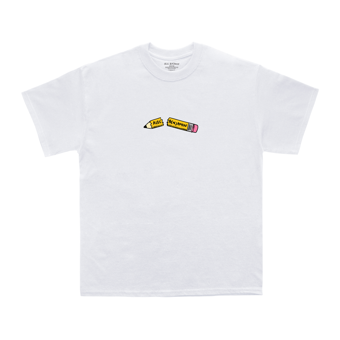 Pencil Hoodie - White