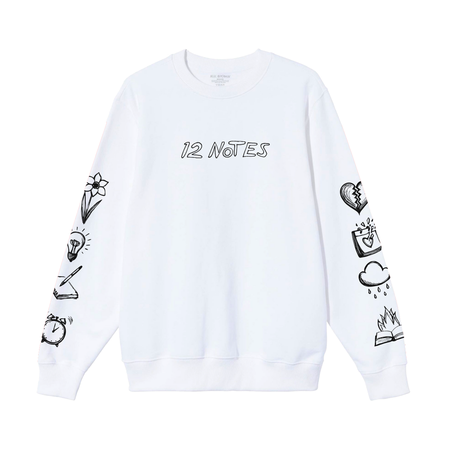 12 Notes Tour Crewneck